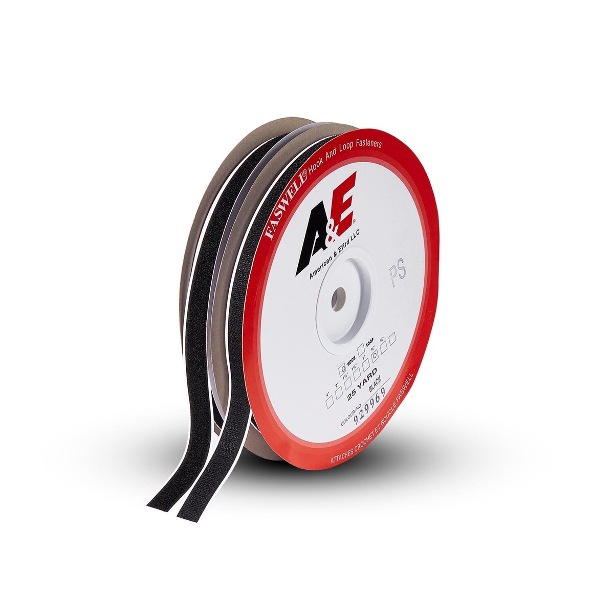 0.75 Inch Adhesive Backed Hook & Loop Fastener Tape