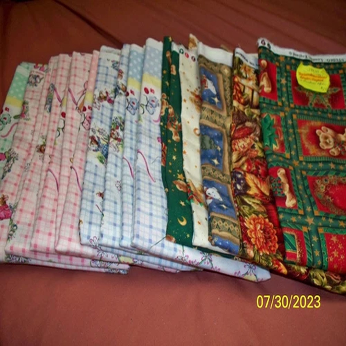 *Cotton Quilting Fabric Assorted - Woodrow Studio - U-PICK 1